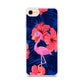 Flamingo Hibiscus Flowers iPhone 7 Case - ezzyst