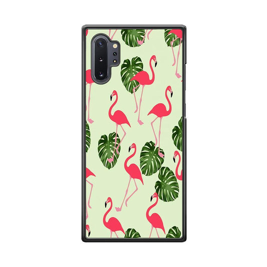 Flamingo Leaf Samsung Galaxy Note 10 Plus Case - ezzyst