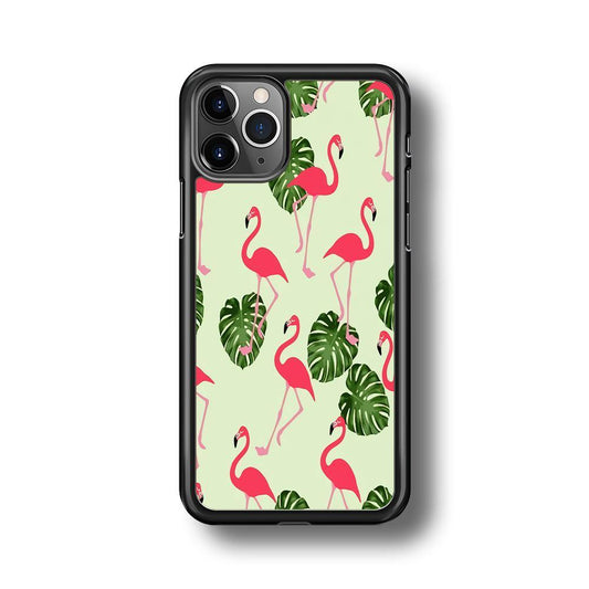 Flamingo Leaf iPhone 11 Pro Max Case - ezzyst