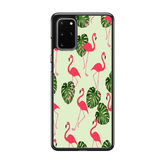 Flamingo Leaf Samsung Galaxy S20 Plus Case - ezzyst