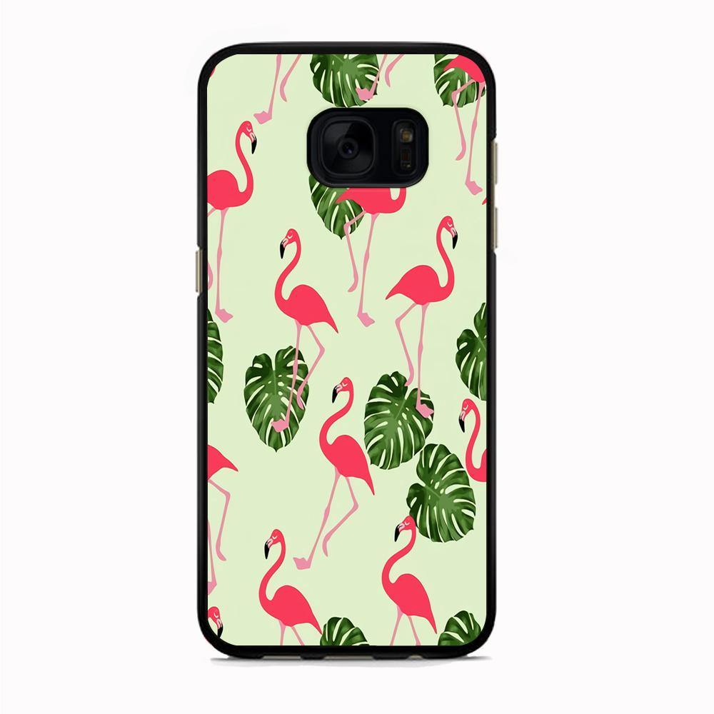 Flamingo Leaf Samsung Galaxy S7 Case - ezzyst