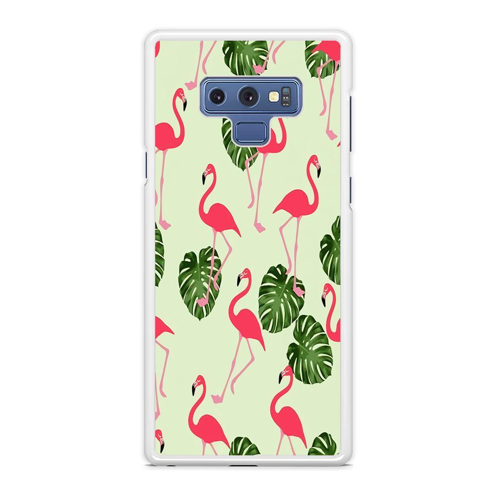 Flamingo Leaf Samsung Galaxy Note 9 Case - ezzyst