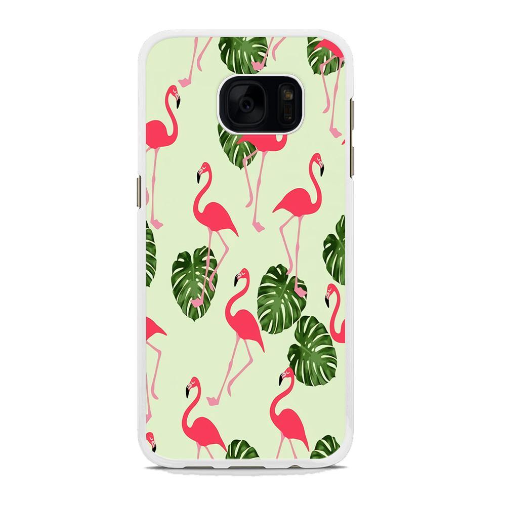 Flamingo Leaf Samsung Galaxy S7 Case - ezzyst