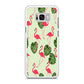 Flamingo Leaf Samsung Galaxy S8 Case - ezzyst