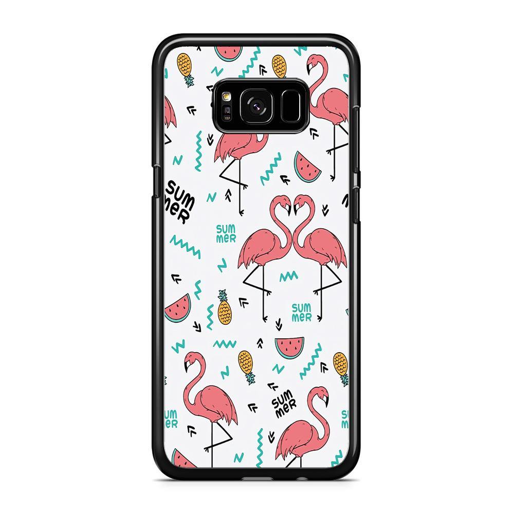Flamingo Summer Samsung Galaxy S8 Case - ezzyst