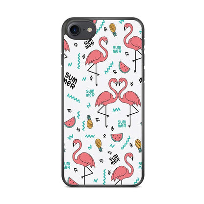 Flamingo Summer iPhone 8 Case - ezzyst