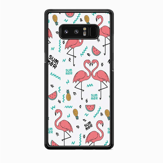 Flamingo Summer Samsung Galaxy Note 8 Case - ezzyst