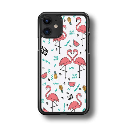 Flamingo Summer iPhone 11 Case - ezzyst
