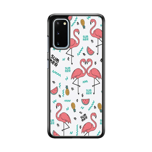 Flamingo Summer Samsung Galaxy S20 Case - ezzyst