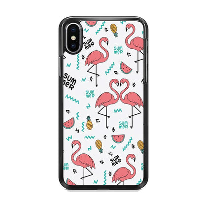 Flamingo Summer iPhone Xs Case - ezzyst