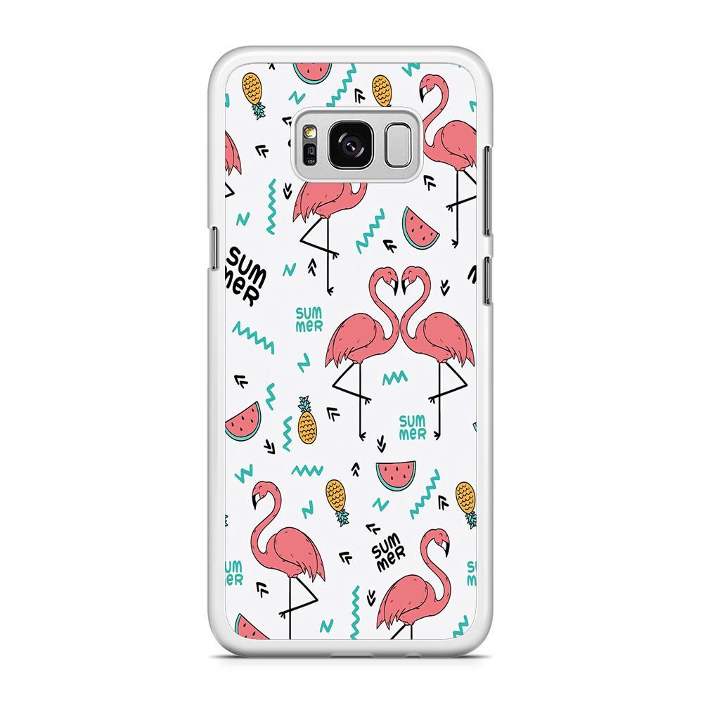 Flamingo Summer Samsung Galaxy S8 Case - ezzyst