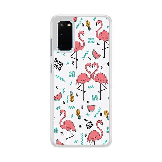 Flamingo Summer Samsung Galaxy S20 Case - ezzyst