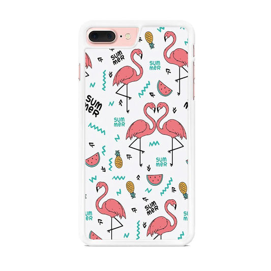 Flamingo Summer iPhone 7 Plus Case - ezzyst