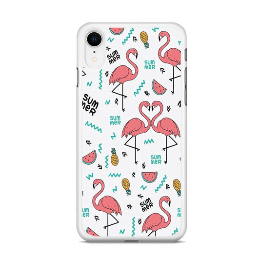 Flamingo Summer iPhone XR Case - ezzyst