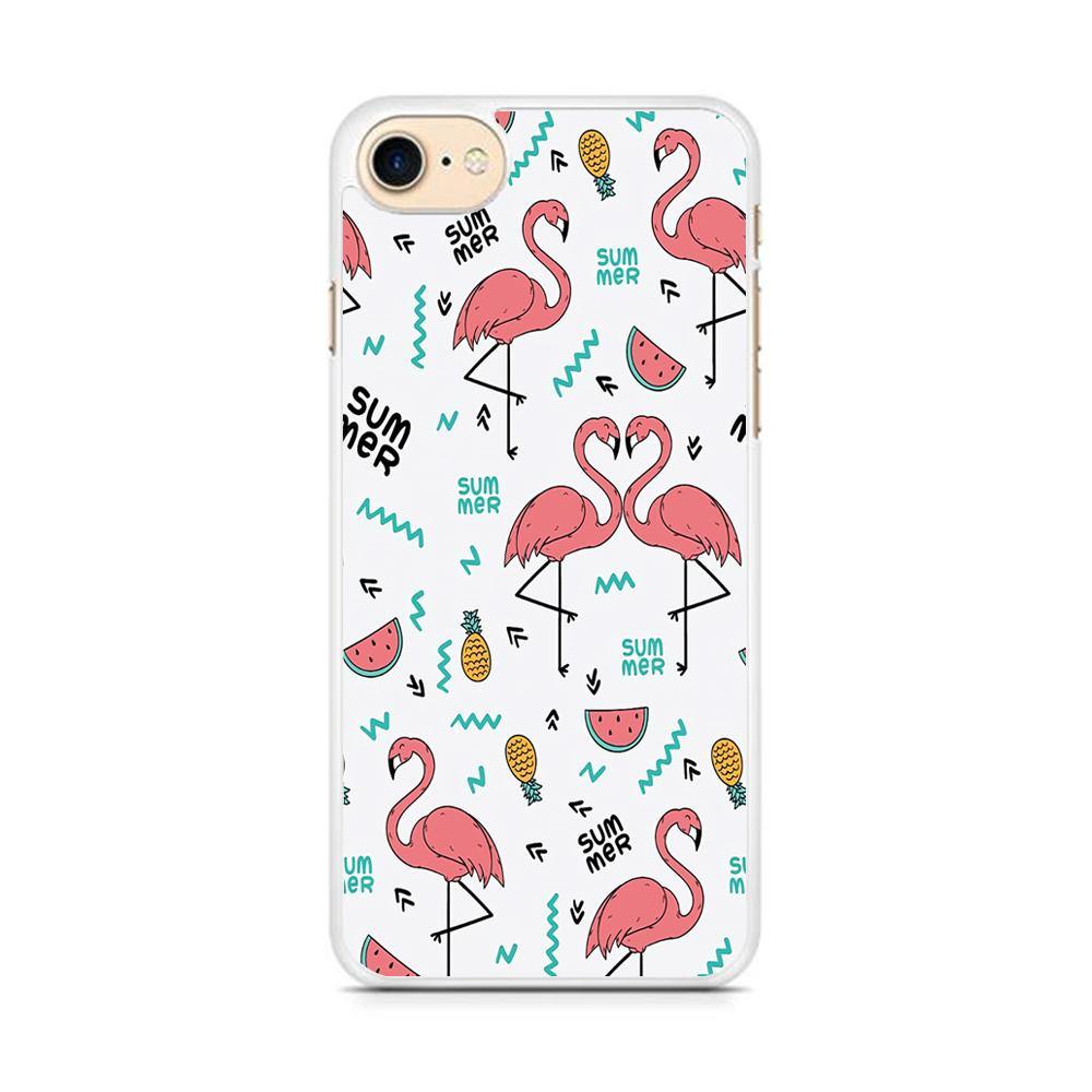 Flamingo Summer iPhone 8 Case - ezzyst