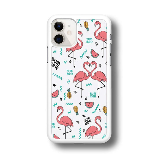 Flamingo Summer iPhone 11 Case - ezzyst