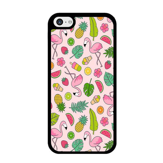 Flamingo Summer Fruit iPhone 5 | 5s Case - ezzyst