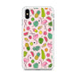 Flamingo Summer Fruit iPhone Xs Max Case - ezzyst