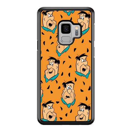 Flintstone Fred Doodle Emoji Samsung Galaxy S9 Case