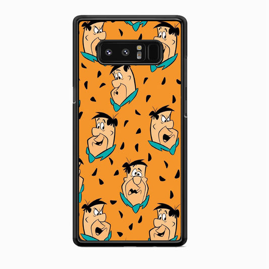 Flintstone Fred Doodle Emoji Samsung Galaxy Note 8 Case