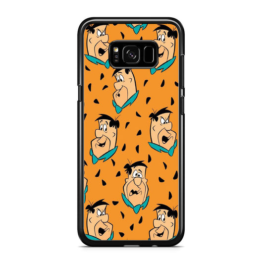 Flintstone Fred Doodle Emoji Samsung Galaxy S8 Case