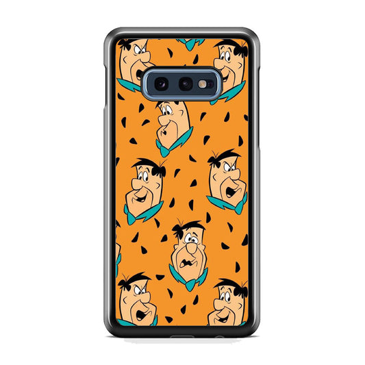 Flintstone Fred Doodle Emoji Samsung Galaxy 10e Case