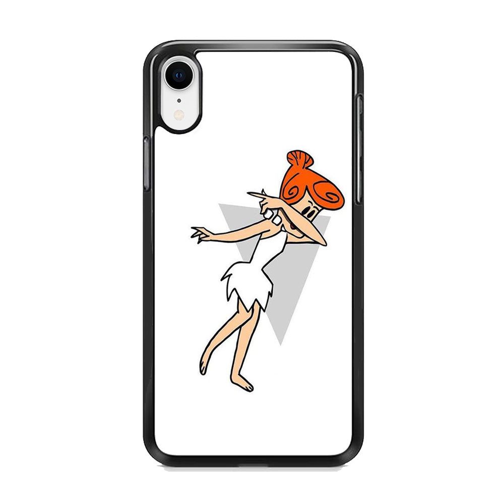 Flintstone Wilma Dub Style iPhone XR Case