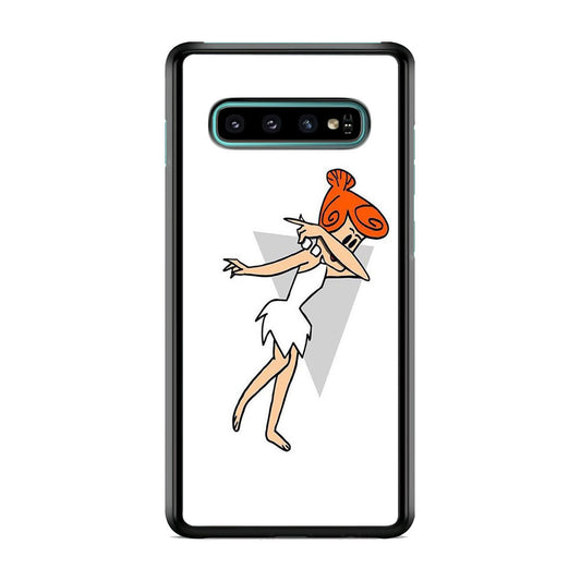 Flintstone Wilma Dub Style Samsung Galaxy S10 Case