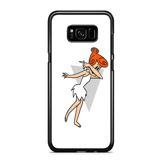 Flintstone Wilma Dub Style Samsung Galaxy S8 Case