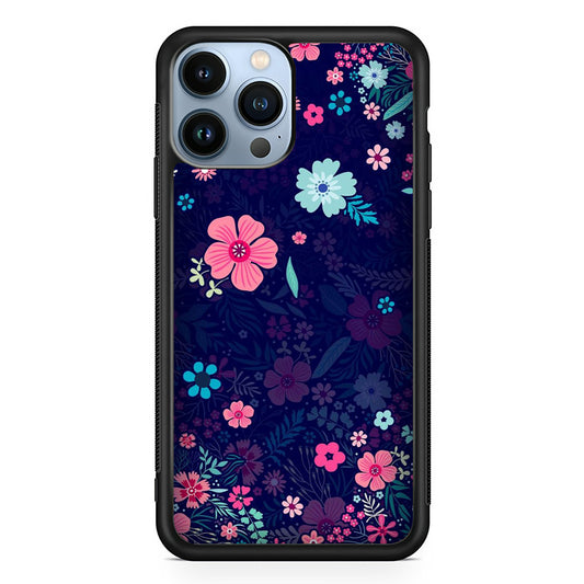 Flowers And The Deep Colours iPhone 13 Pro Max Case