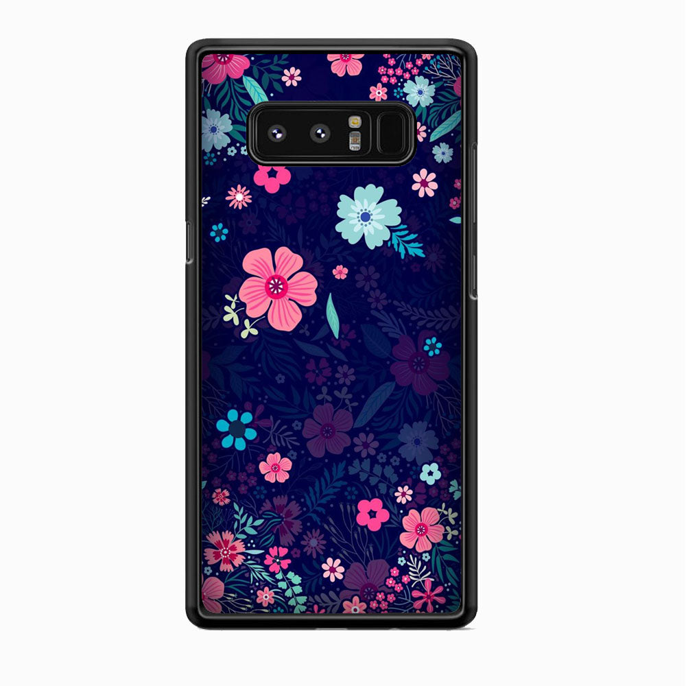 Flowers And The Deep Colours Samsung Galaxy Note 8 Case