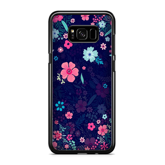 Flowers And The Deep Colours Samsung Galaxy S8 Case
