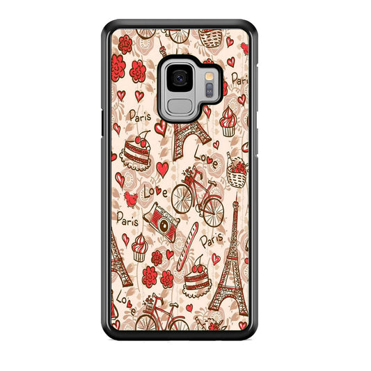 Flowers Beauty In Paris Wallpaper Samsung Galaxy S9 Case