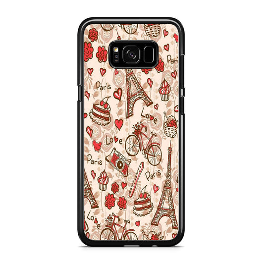Flowers Beauty In Paris Wallpaper Samsung Galaxy S8 Case