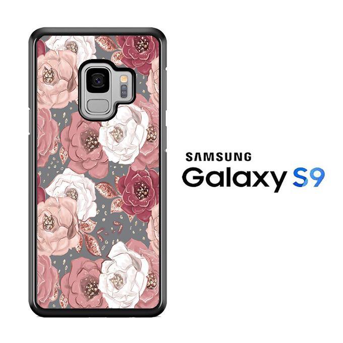 Flowers Paper Mix Samsung Galaxy S9 Case - ezzyst