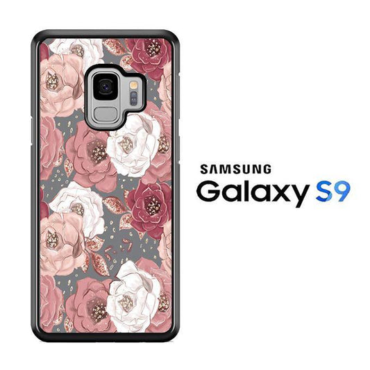 Flowers Paper Mix Samsung Galaxy S9 Case - ezzyst