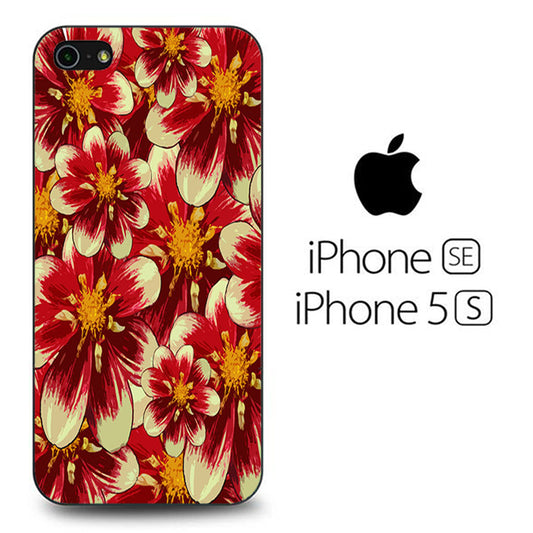 Flowers Red Mix iPhone 5 | 5s Case - ezzystore - Phone Case