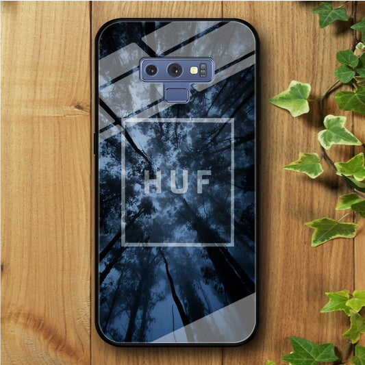 Forest Huf Foggy Samsung Galaxy Note 9 Tempered Glass Case