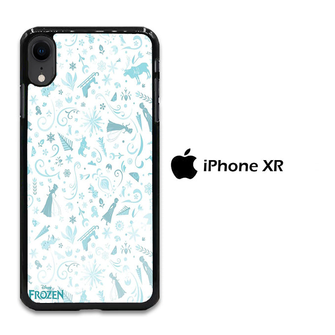 Frozen White Wallpaper iPhone XR Case