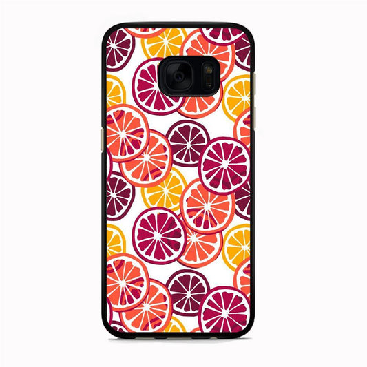 Fruit Fresh Orange Samsung Galaxy S7 Case - ezzyst