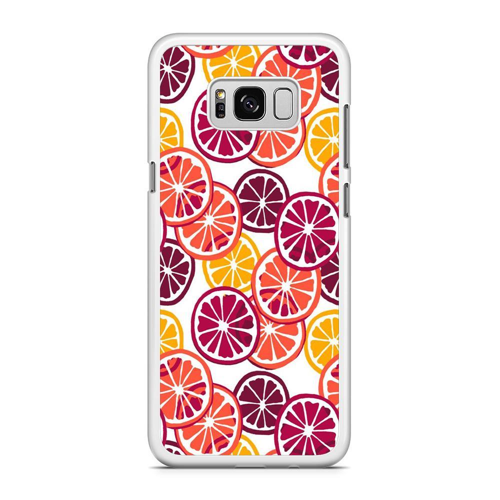 Fruit Fresh Orange Samsung Galaxy S8 Plus Case - ezzyst