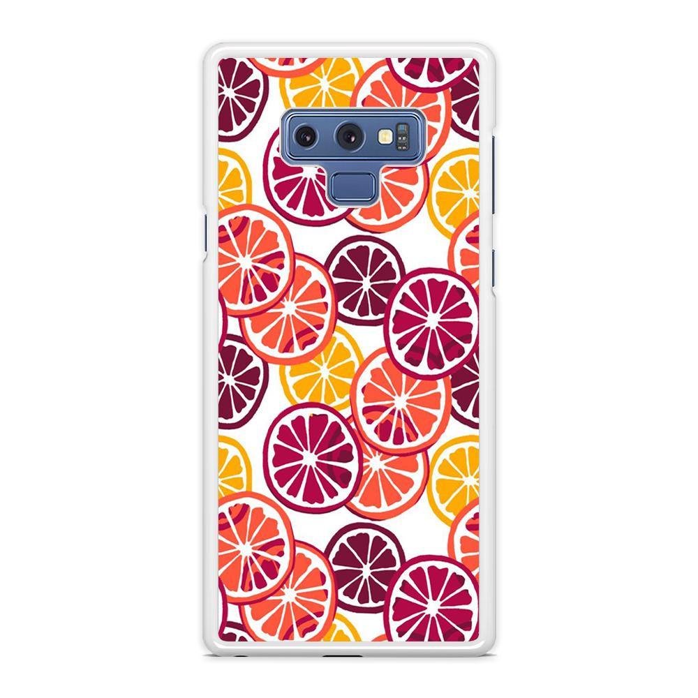 Fruit Fresh Orange Samsung Galaxy Note 9 Case - ezzyst