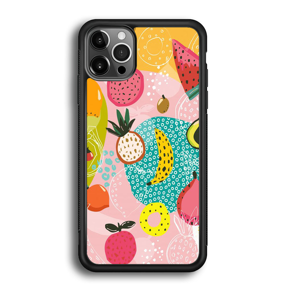 Fruit Mix Dessert iPhone 12 Pro Case