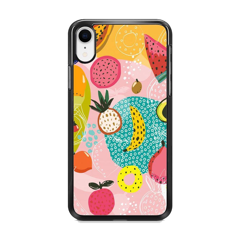 Fruit Mix Dessert iPhone XR Case - ezzyst