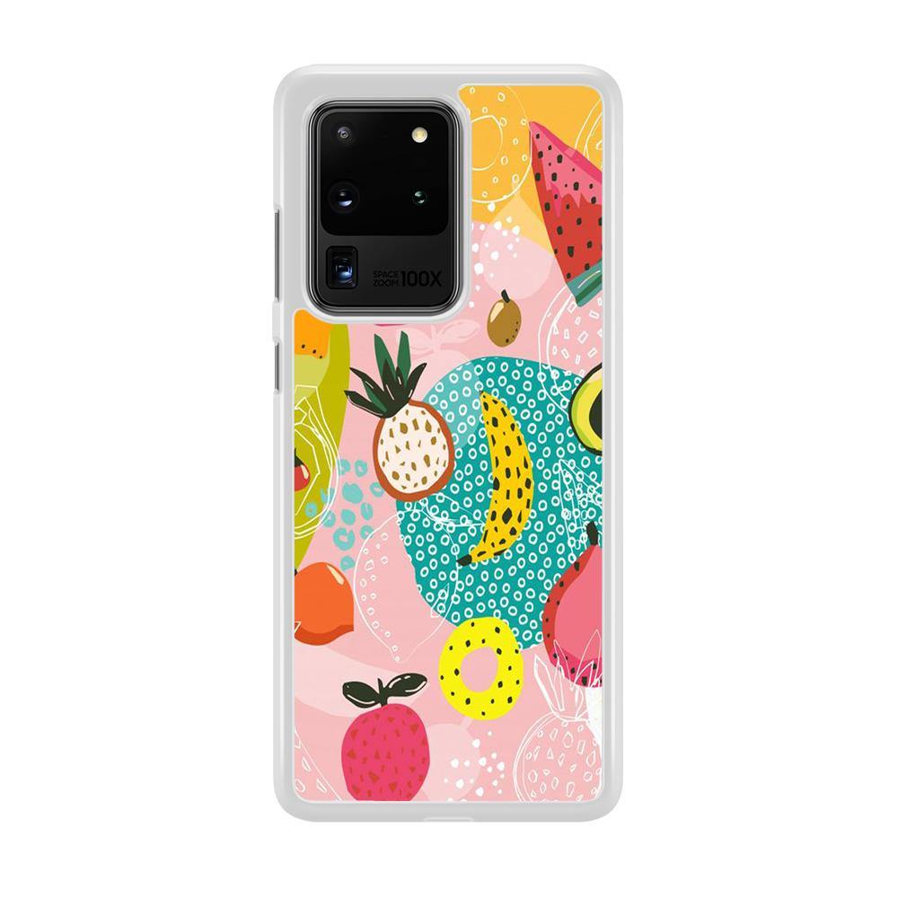 Fruit Mix Dessert Samsung Galaxy S20 Ultra Case - ezzyst