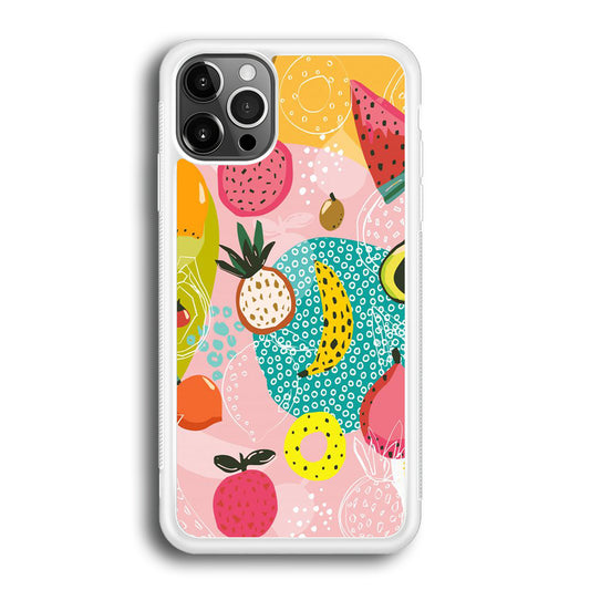 Fruit Mix Dessert iPhone 12 Pro Max Case