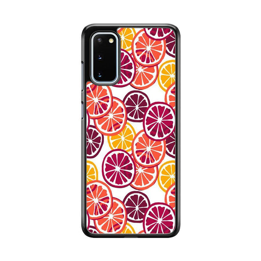 Fruit Fresh Orange Samsung Galaxy S20 Case - ezzyst