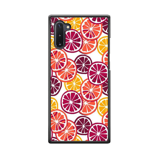 Fruit Fresh Orange Samsung Galaxy Note 10 Case - ezzyst