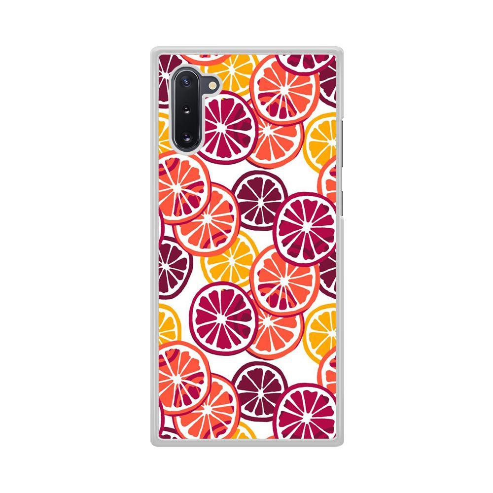 Fruit Fresh Orange Samsung Galaxy Note 10 Case - ezzyst