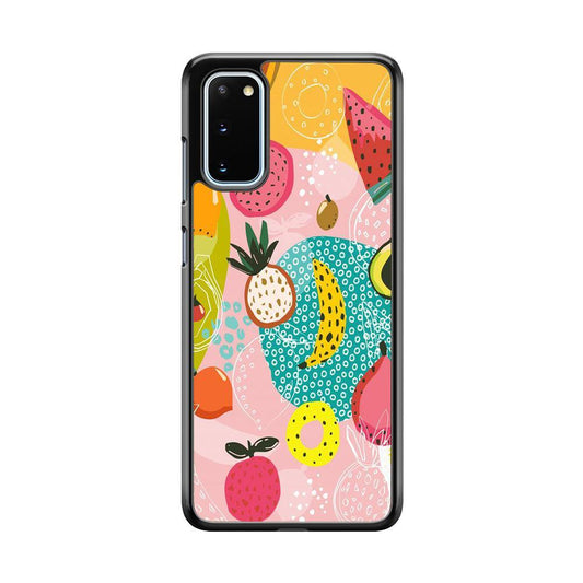 Fruit Mix Dessert Samsung Galaxy S20 Case - ezzyst